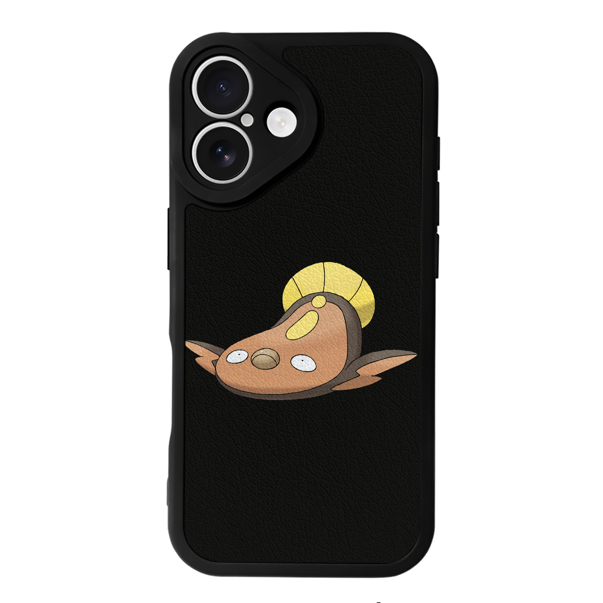 （画像用） ポケットモンスター Pokémon 【iPhone 16シリーズ対応】シリコンスマホケース（レザー調） 材質：シリコン